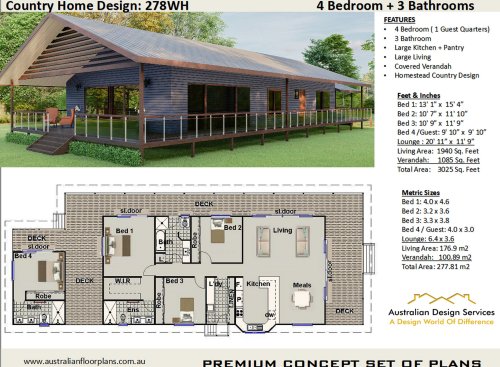 house plan 4 bedroom